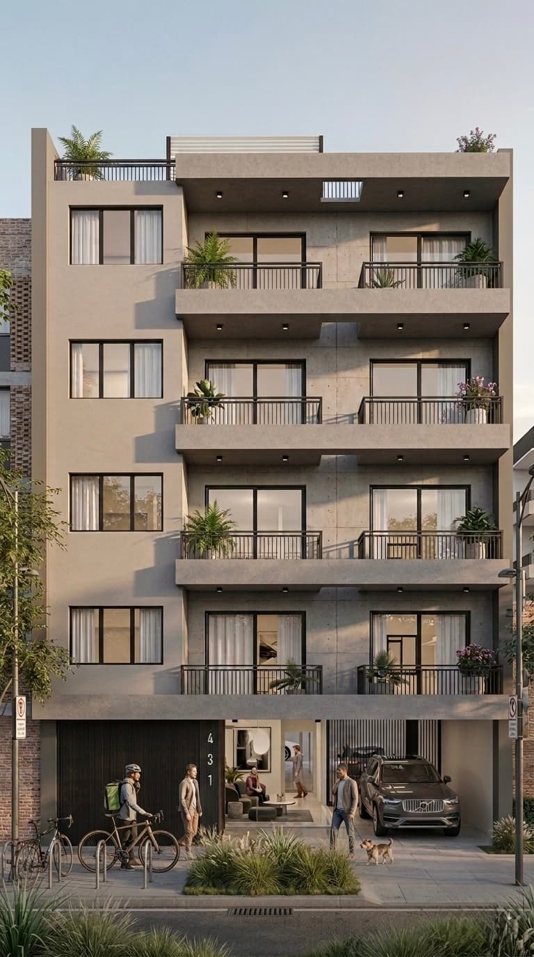 Departamento · Garibaldi 431 · Piso 4° Pasante